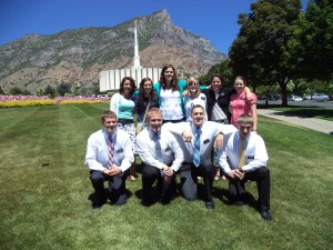 One of our temple trips while at the MTC.