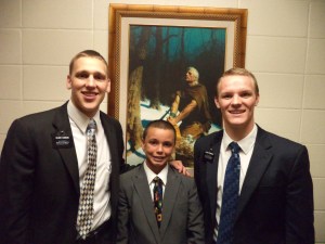 He just received the Priesthood