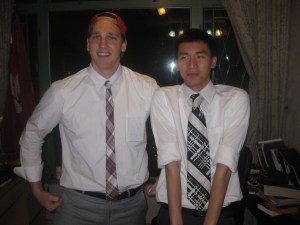 Elder Cordon & Elder Chen rocking the ties